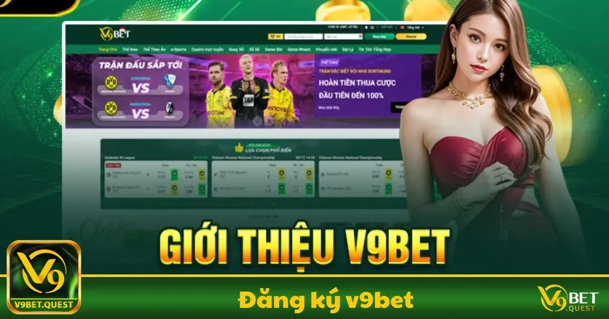 Hướng dẫn đăng ký tài khoản V9BET chỉ trong vài bước đơn giản