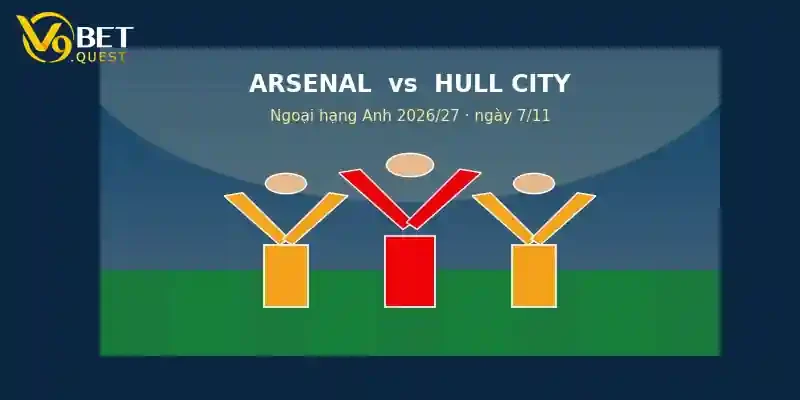 Soi kèo Arsenal vs Hull City – V9bet